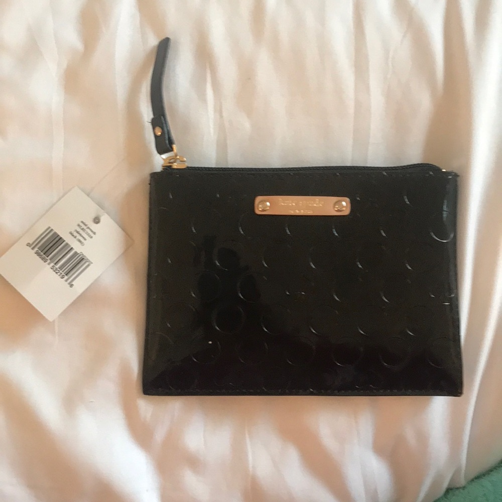 Kate Spade Yaletown Mini Pouch in Black NWT